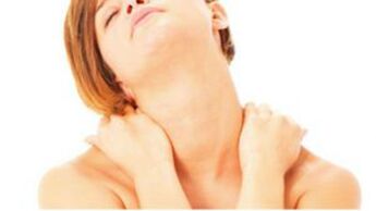 Benching of blood pressure for cervical osteochondria