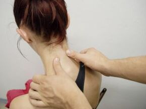 Massage to treat and prevent cervical osteochondicity